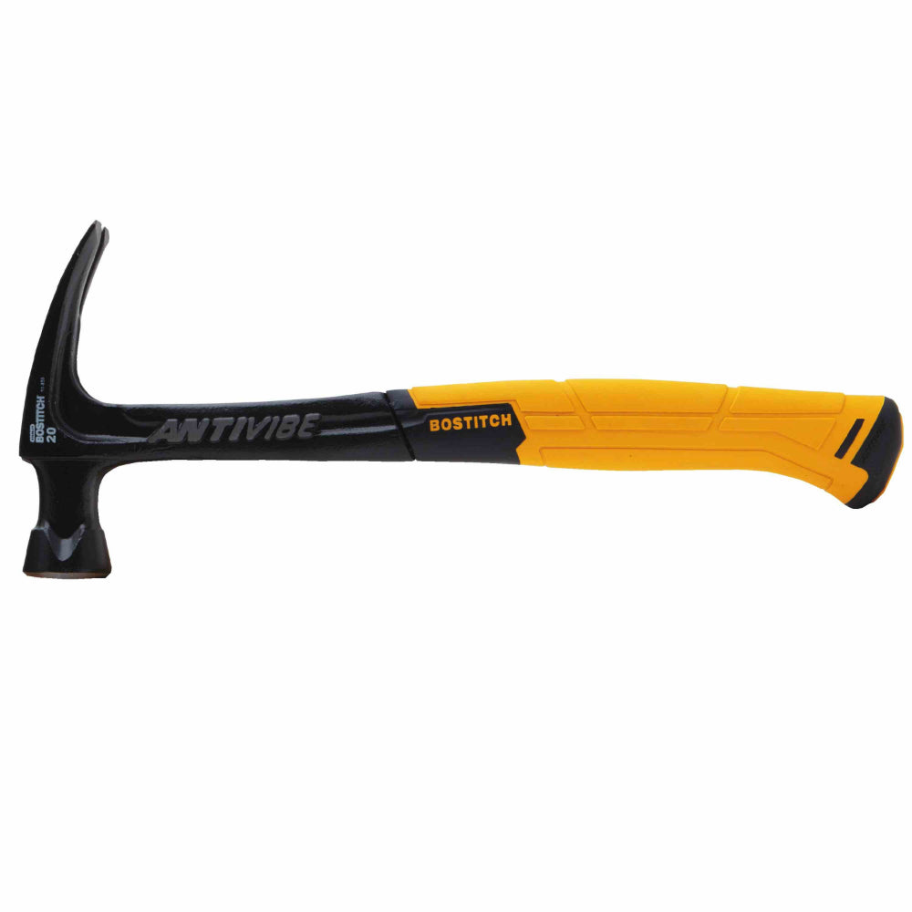 Bostitch 51-855 AntiVibe Rip Claw Nailing Hammer, 20 Oz Steel Head, 13.5"