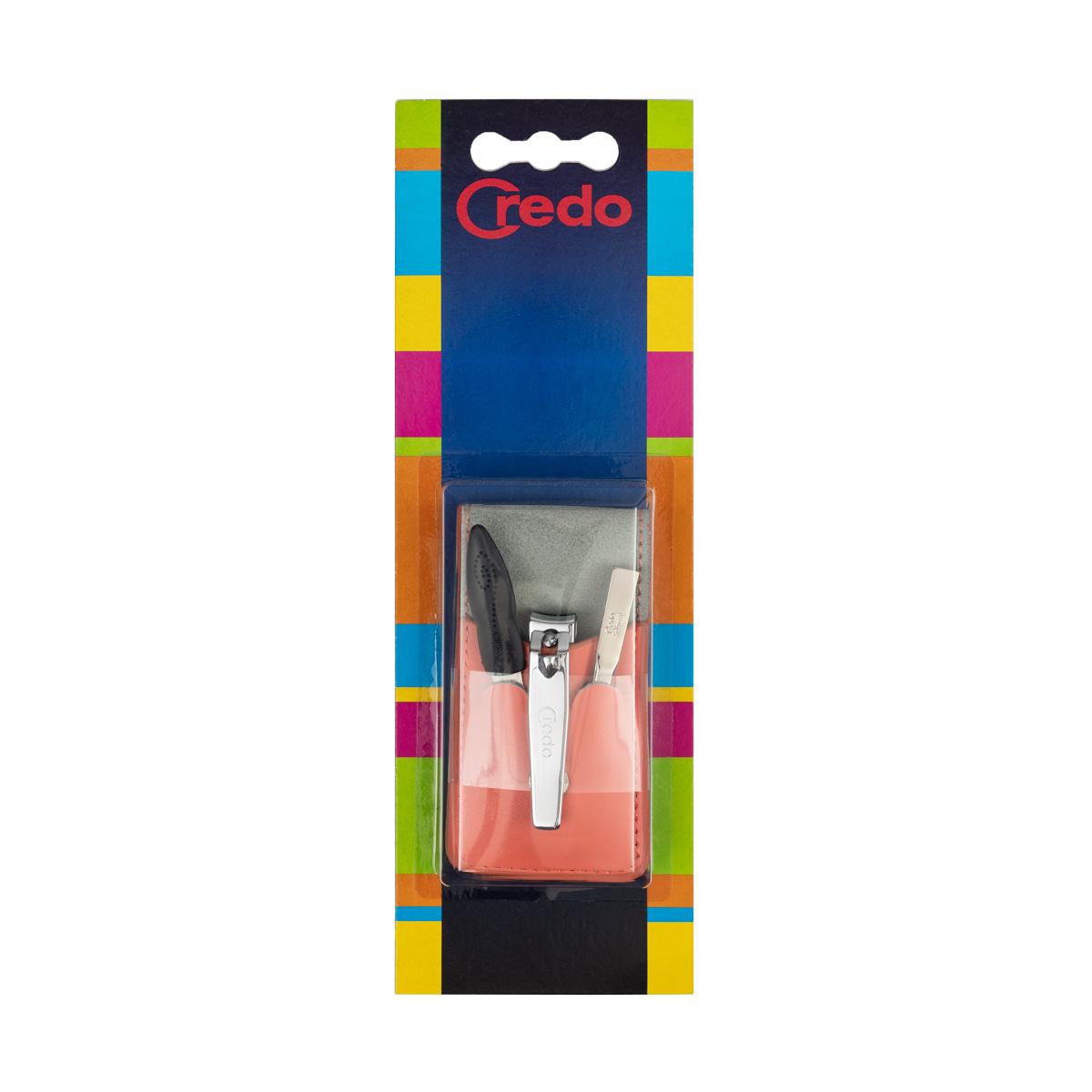 Credo Coral Pocket Manicure Set #10082426