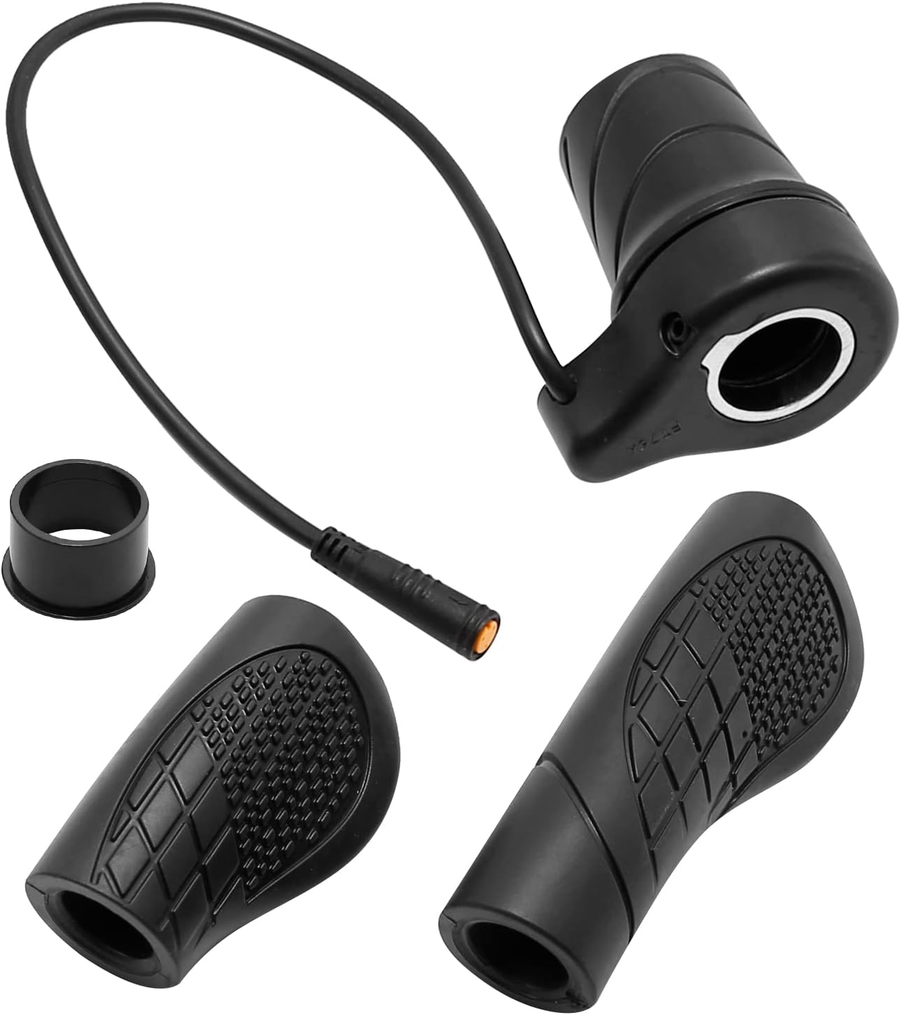 76X Half Twist Throttle Electric Bike Left Handle Replacement for BBS01 BBS02 BBSHD