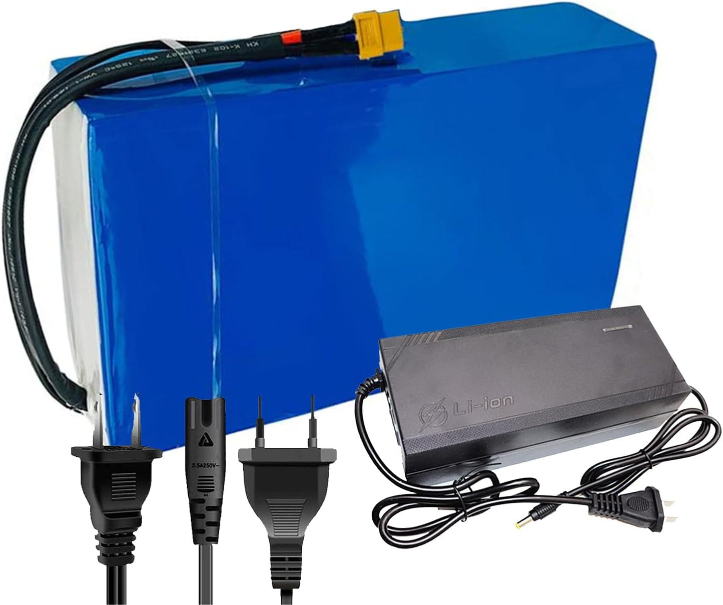 72V 20Ah 30Ah 40Ah Li-ion Ebike Battery 72 Volt E-Bike Battery Pack Rechargeable Lithium Battery Fit for Electric Bicycles with Charger,72v,40AH