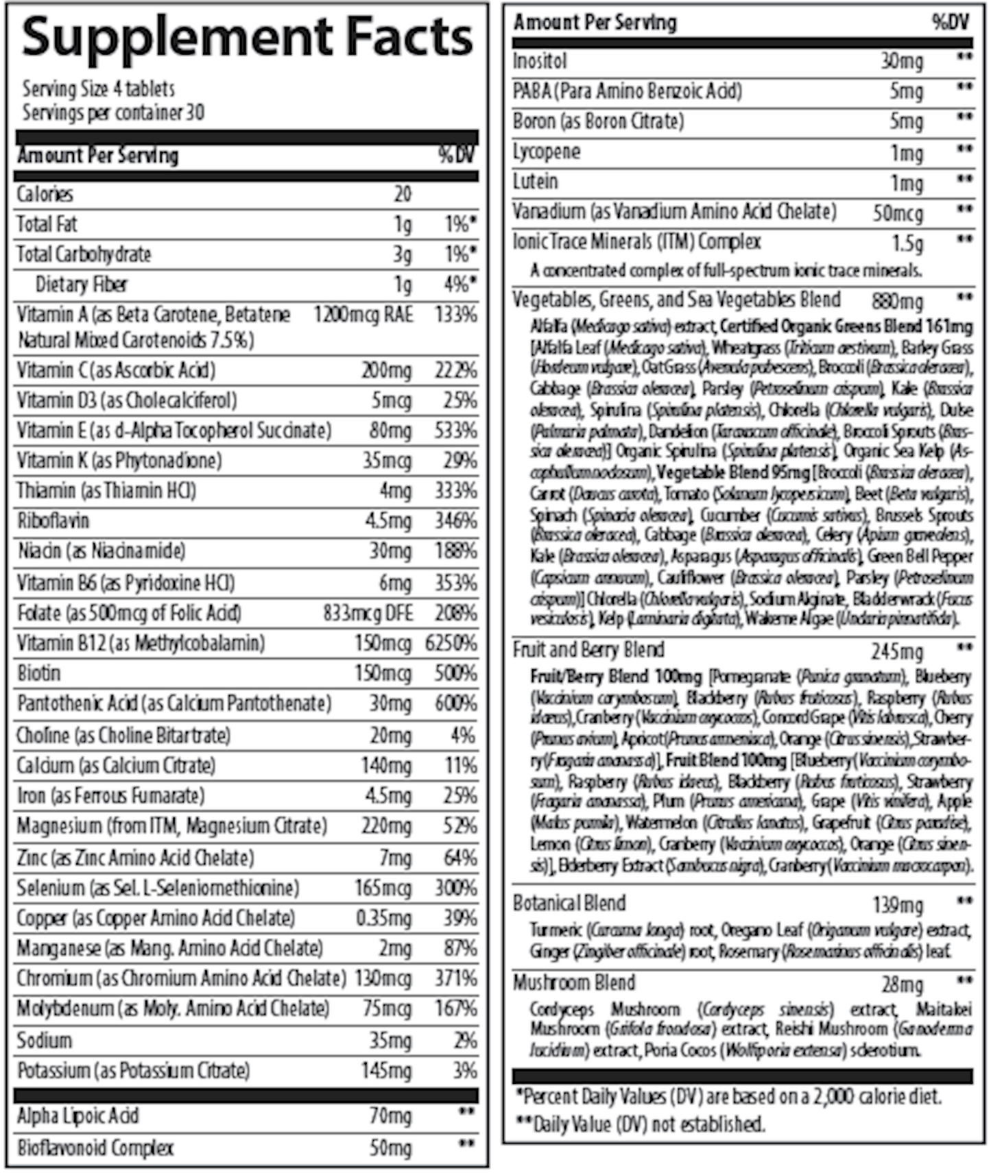 Complete Foods Multi