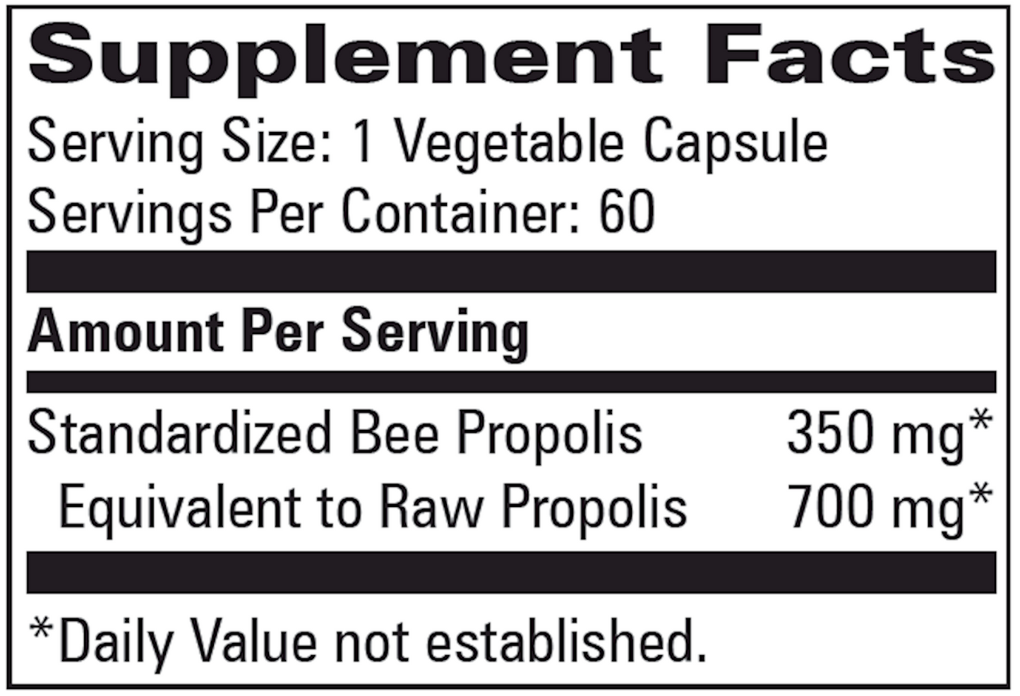 Bee Propolis Standardized