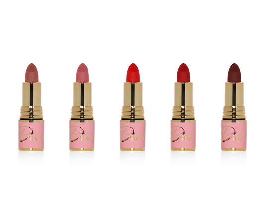 'Vintage with a Twist' Lipstick & D Precision Brush Set