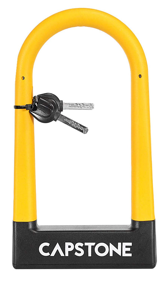Capstone 67226 U-Lock With Key, Large, Rubber