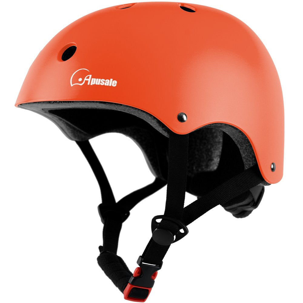 Apusale Kids Bike Helmet, for Scooter Skateboard Cycling Roller Skating, Adjustable Size