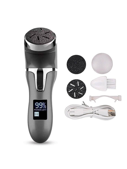 1pc ABS Electronic Foot File, Modern USB Rechargeable Exfoliating Electronic Pedicure For Home