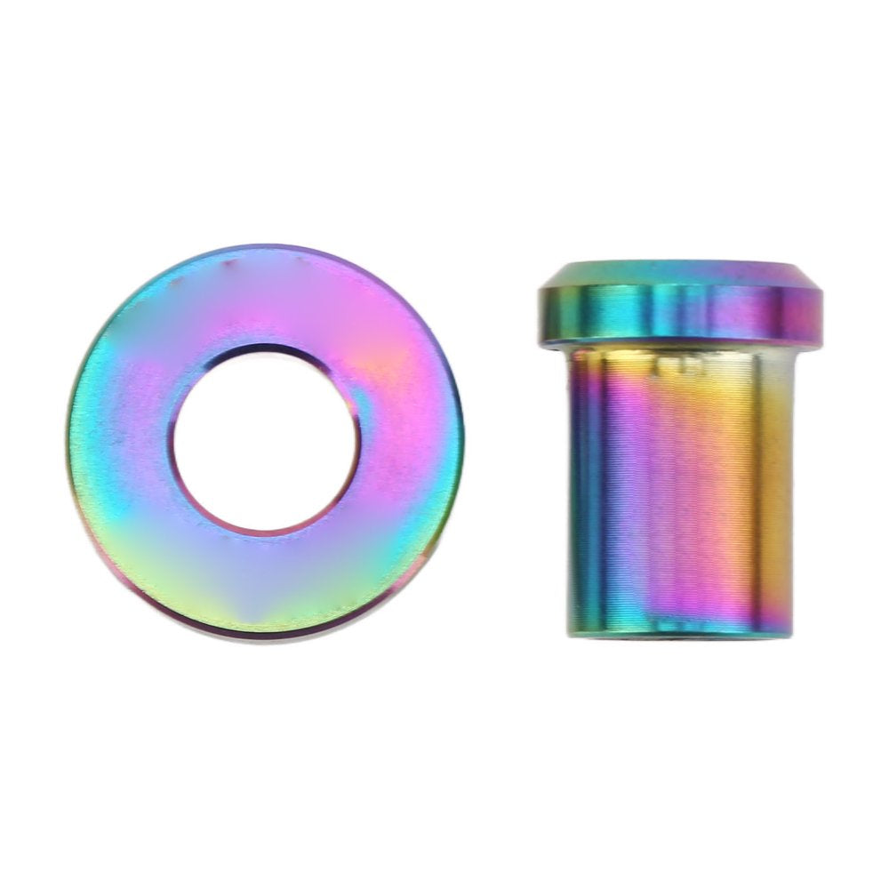 Brake Calipers Nuts, Replacement Parts Polished C Brake Caliper Nuts for Road Bike Black