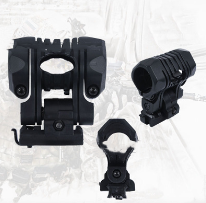 Adjustable Outdoor Helmet Flashlight Fixture Accessories - Blue Force Sports