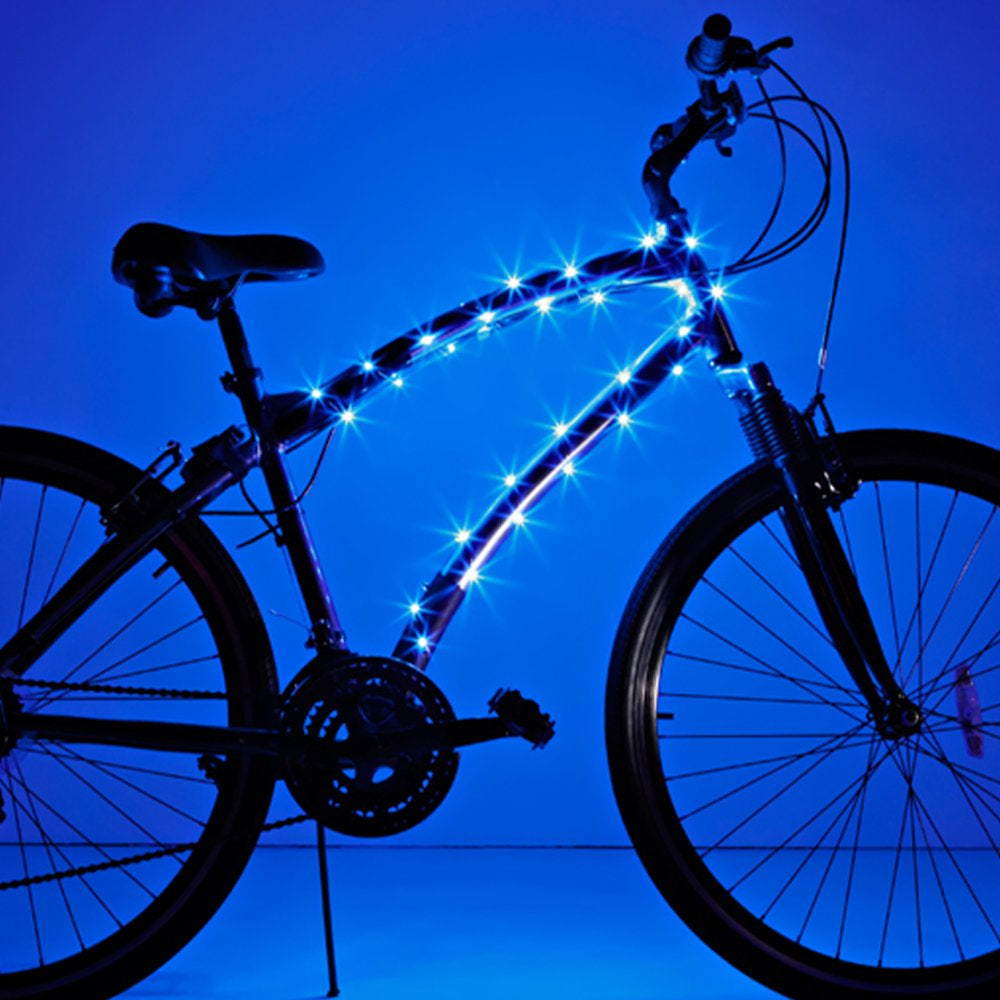 Brightz Cosmic LED Bicycle Accessory Frame Light, Multi-Color