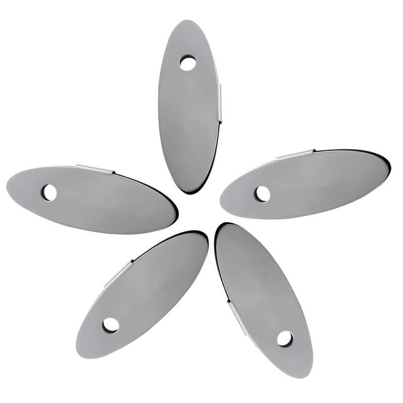 5 Pack Bike Brake Rotor Pads Mounting Assistant Tools Adjust Spacer Oval