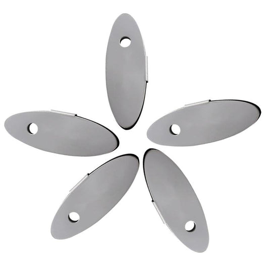 5 Pack Bike Brake Rotor Pads Mounting Assistant Tools Adjust Spacer Oval