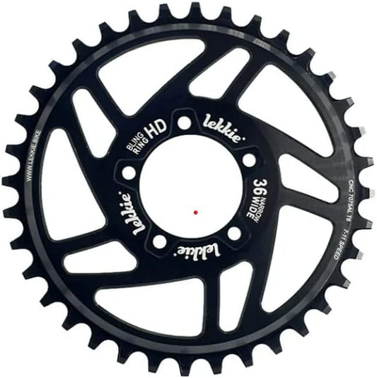 Bling Ring HD 36T for BBSHD, Black