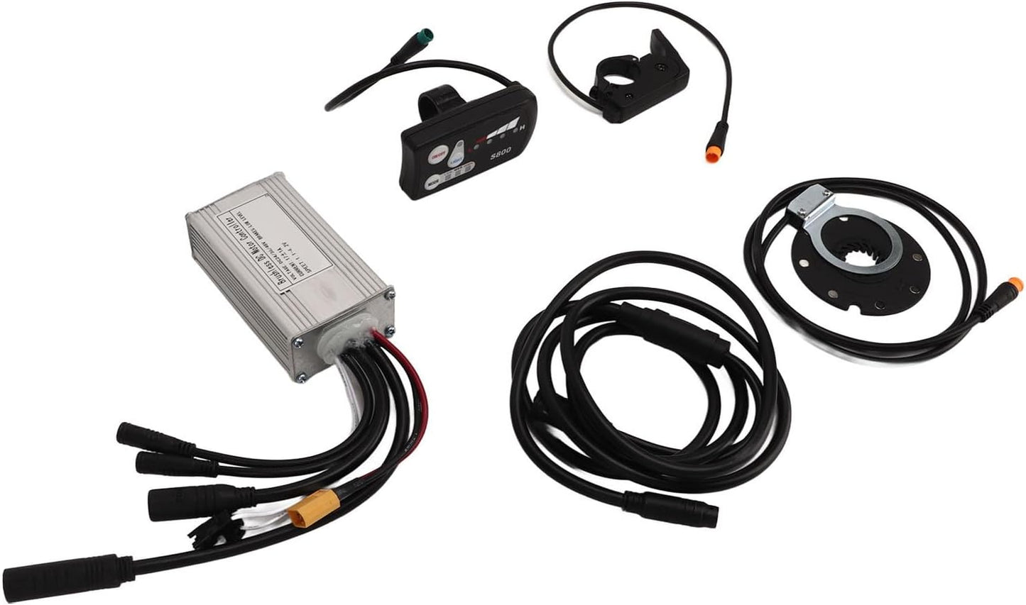 3 Mode Sine Controller Brushless Motor Controller with S800 Display for Electric Bike Conversion Kit