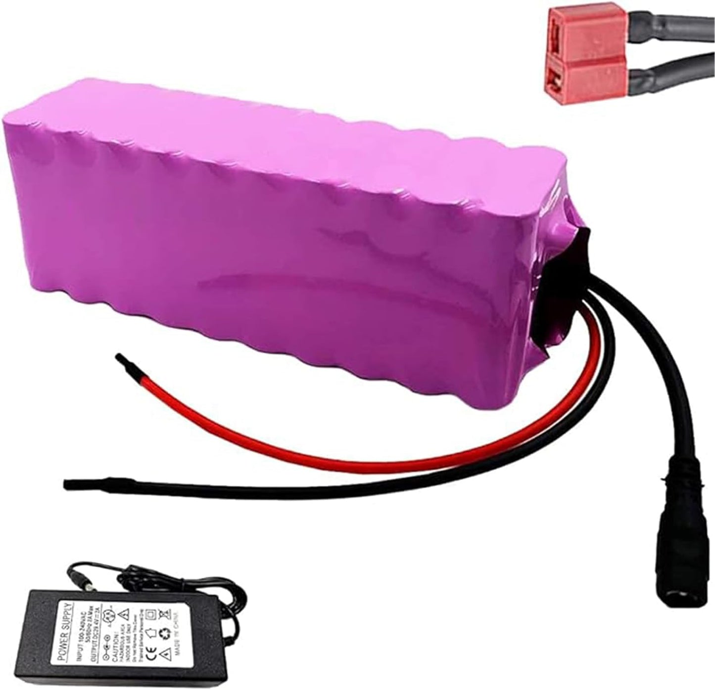 36V 10Ah Lithium Battery,36V 10000Mah 10S3P Ebike Battery, with 42V 2A Charger, for 360W 250W 100W Mountain Bike Motor Kits