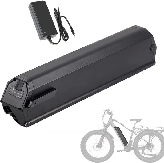 48V Ebike Battery Pack 13Ah 17.5Ah 48 Volt Removable Lithium Batteries E-Bike Battery with Charger for Mountain Bike Motor,48v,17.5Ah