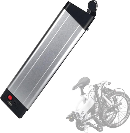 36 Volt E-Bike Battery 36V 7Ah 9Ah 9.6Ah 10.5Ah Ebike Built-in Lithium with Charger and BMS for 200W 250W 350W Motor,36v,7Ah