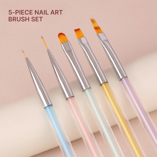 5-Piece Nail Art Brush Set