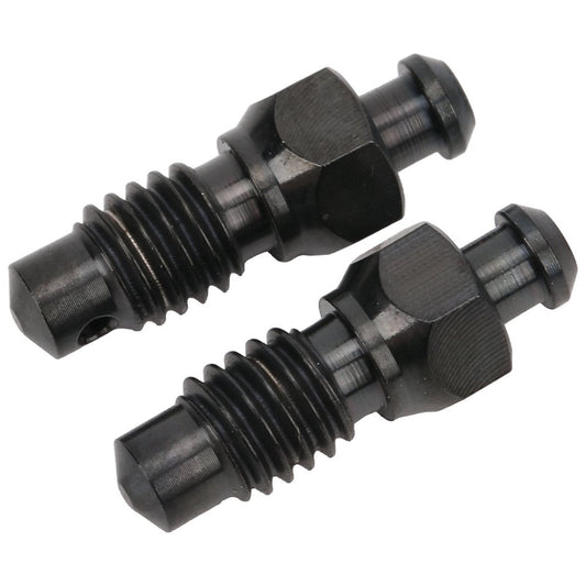 Bike Brake Bleeder Screw, Disc Brake Bleeder Screw Fine Polishing Titanium Alloy Easy Installation Removal for Mountain Bike Black