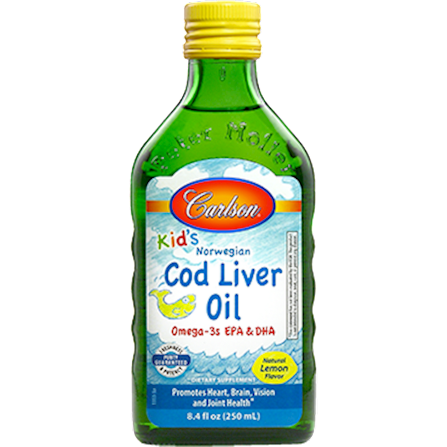 Carlson Kids Cod Liver Oil Lemon