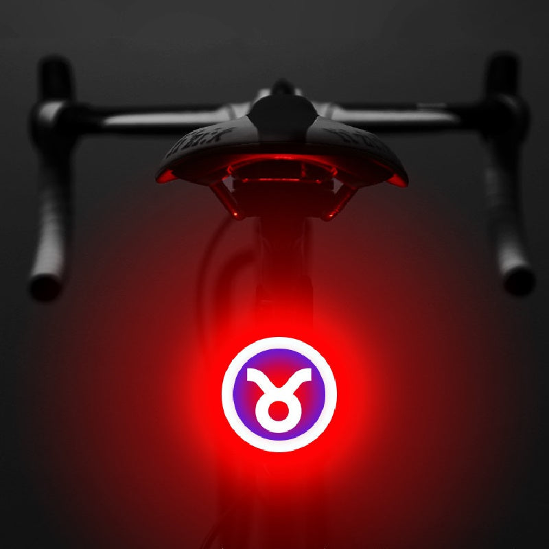 Bicycle Lamp USB Charging Warning Flash Gift for Him