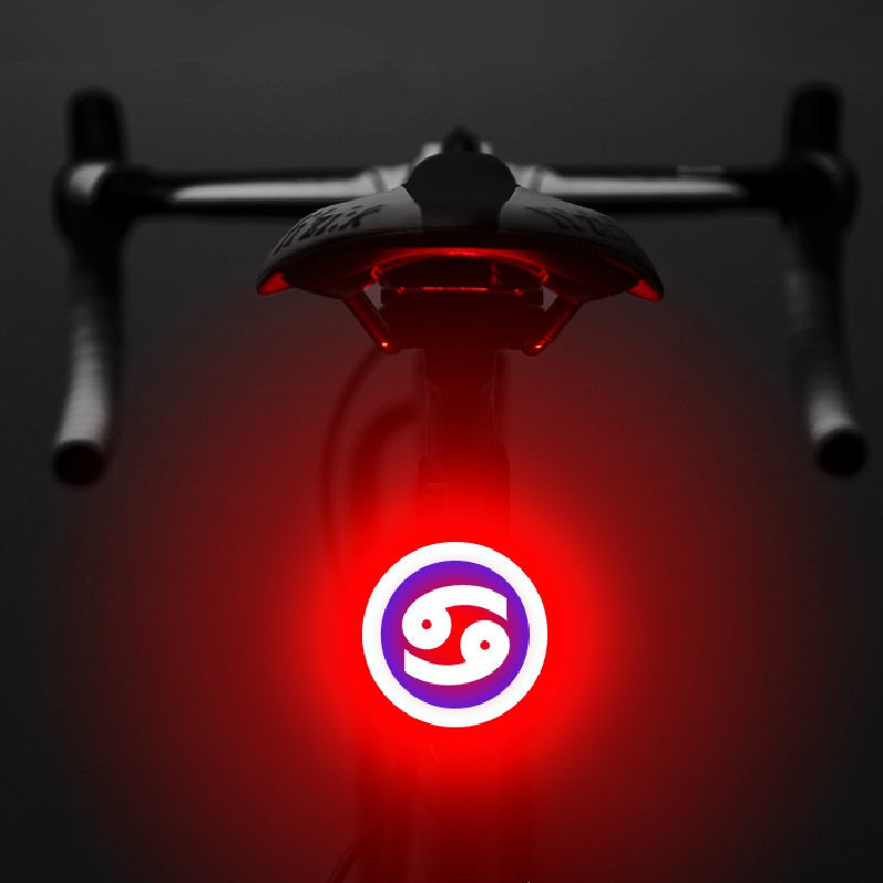 Bicycle Lamp USB Charging Warning Flash Gift for Him