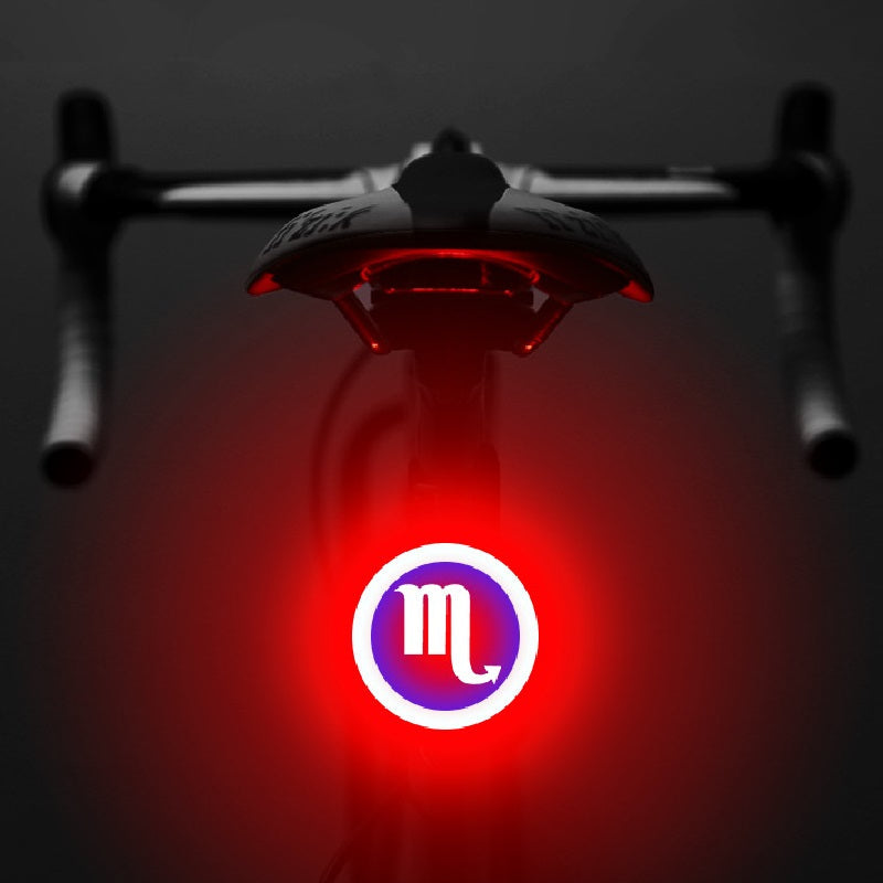 Bicycle Lamp USB Charging Warning Flash Gift for Him