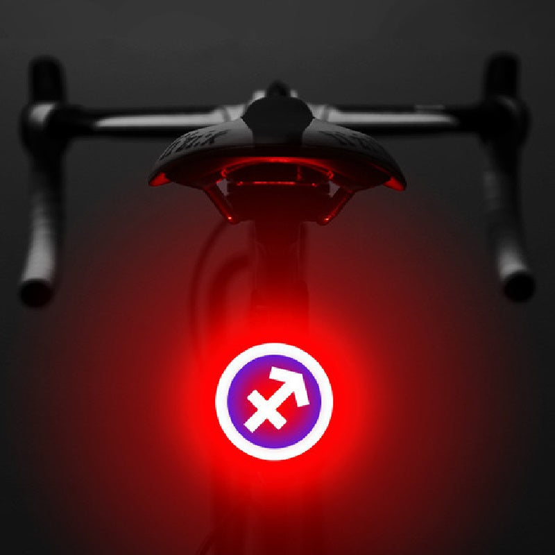 Bicycle Lamp USB Charging Warning Flash Gift for Him