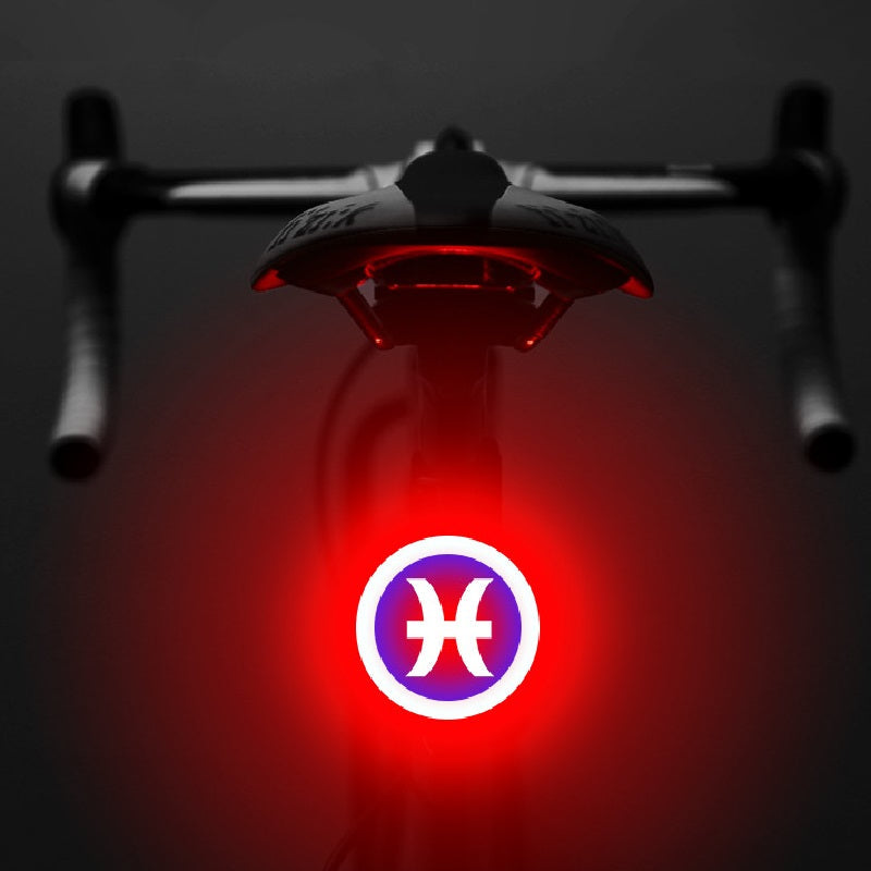Bicycle Lamp USB Charging Warning Flash Gift for Him