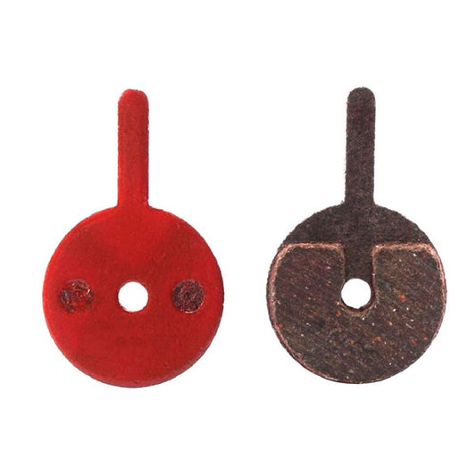 Belom Scooter Parts Bicycle Brake Pads 1 Pairs 3.4X2Cm Black/Red Hot New Bicycle Parts